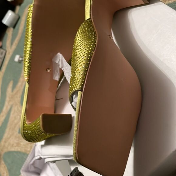 NWT 178.00 Raye From Revolve Van Heel in Green Size 9 1/2 Just sold out. - Picture 8 of 11